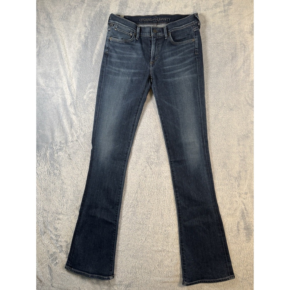 Citizens of Humanity Emmanuelle Slim Bootcut Jeans Womens 29 Dark Blue 1472-589